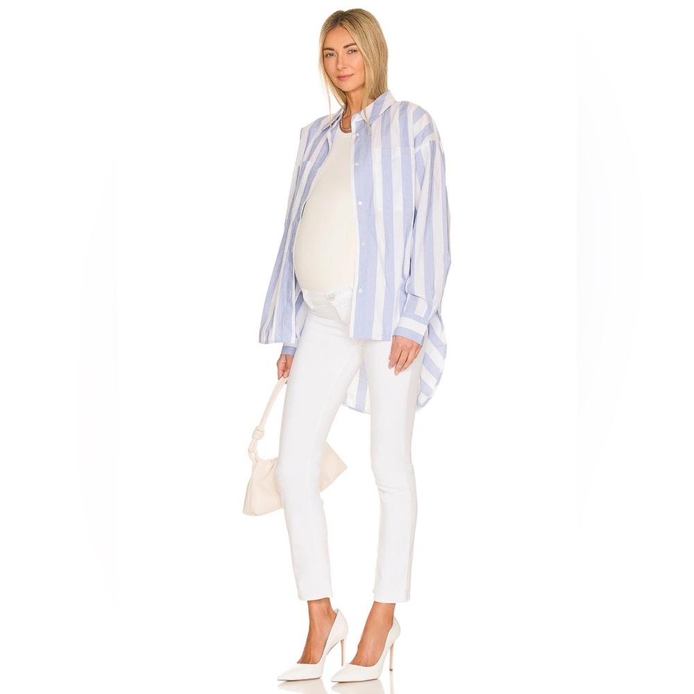 NWT Hudson Nico Maternity Midrise Straight Ankle Jeans